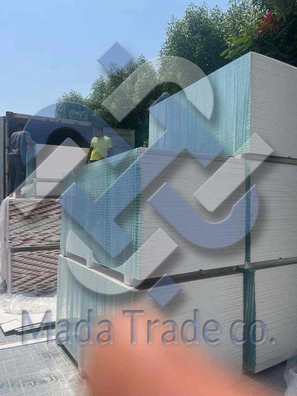Plaster of Paris and plaster board