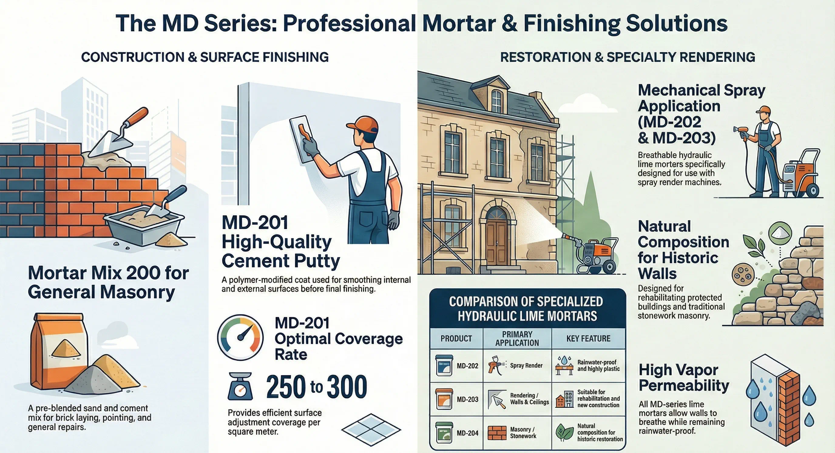 Cementitious Mortar